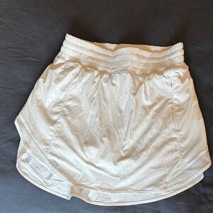 Lululemon White Athletic Skort